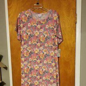 FINAL PRICE-Lula XL Maria floral pastel maxi dress